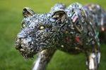 Hear Me Roar | Sculptures by Brian Mock | Hotel Zena in Washington. Item composed of steel