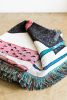"Practicing Restraint" Woven Throw | Linens & Bedding by k-apostrophe. Item composed of cotton