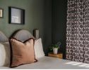 Dusty Pink Velvet Pillow - Burgundy Fringe Cushion Cover | Pillows by Velvet Fringe. Item compatible with boho and coastal style