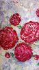 I've got peonies | Oil And Acrylic Painting in Paintings by Elena Parau. Item made of canvas compatible with boho and contemporary style