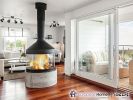 Meijifocus Central Fireplace | Fireplaces by European Home | 30 Log Bridge Rd in Middleton. Item composed of glass