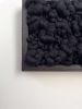 Woven wall art frame (Rock 003) | Tapestry in Wall Hangings by Elle Collins. Item made of oak wood & cotton compatible with minimalism and mid century modern style