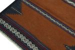 Vintage Sofreh Persian Kilim in Brown with Geometric Pattern | Area Rug in Rugs by Rug and Kilim