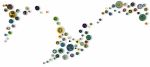 Largo Tide | Ornament in Decorative Objects by Wall Art Object by Betti Brillembourg. Item works with contemporary style