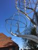 Mockingbird/Orange Tree by Michael Warrick, NSG | Public Sculptures by JK Designs and the National Sculptors' Guild | The Groves in Whittier - Open by Appointment Only in Whittier