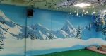 Winter Room mural | Murals by Neil Wilkinson-Cave | Riverside Hub in Riverside Park. Item composed of synthetic