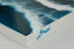 Crashing Waves | Mixed Media by Art By Skevi. Item composed of wood & synthetic