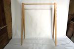 Moineau Clothing Rack in Ash | Wardrobe in Storage by Geoff McKonly Furniture. Item composed of wood compatible with mid century modern and japandi style