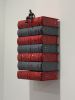 Educated tower made out of fiberglass and finished with auto | Wall Sculpture in Wall Hangings by Art by Ancizar. Item made of synthetic