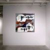 URBN CROWD III | Oil And Acrylic Painting in Paintings by Sven Pfrommer. Item made of steel works with urban style