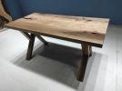 Custom Dining Table - Dining Room Table - Wooden Table | Tables by LuxuryEpoxyFurniture. Item composed of wood and synthetic