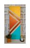 Santa Monica | Oil And Acrylic Painting in Paintings by Soulscape Fine Art + Design by Lauren Dickinson. Item composed of canvas and synthetic