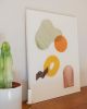 Wall Art - Fiber, Paint, and Resin | Mixed Media by Tiffany Lusteg. Item made of wood with fiber