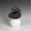 Modern Sculpture, "Wild Ones 34",  Ceramic Sculpture 8" | Sculptures by Anne Lindsay. Item made of ceramic works with contemporary & modern style