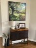 MAGNOLIA PLANTATION custom landsape painting | Oil And Acrylic Painting in Paintings by Rebecca Hutchins. Item composed of canvas in contemporary or country & farmhouse style