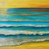 Fresh Tide — Original Oil Painting | Oil And Acrylic Painting in Paintings by DaggArt. Item composed of canvas