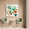 Fragmenta 4 | Oil And Acrylic Painting in Paintings by Cristina Dalla Valentina. Item composed of canvas and synthetic in contemporary style