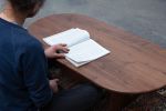Common Ground Coffee Table | Tables by Wake the Tree Furniture Co. Item made of wood works with minimalism & mid century modern style