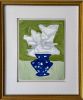 Ginger Jar II | Oil And Acrylic Painting in Paintings by Erin Donahue Tice Fine Art. Item composed of paper and synthetic