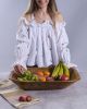 Rectangular Extra Large Wooden Bowl, Tray | Serving Tray in Serveware by TerraKlay. Item composed of wood compatible with contemporary and country & farmhouse style