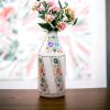 Handmade marble vase, marble vase, One-of-a-kind marble | Vases & Vessels by Innovative Home Decors. Item composed of marble in country & farmhouse or art deco style