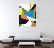 Care | Oil And Acrylic Painting in Paintings by Kotaro Machiyama. Item composed of canvas in japandi or art deco style