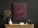 "Mon Coeur" - Abstract Expressionism Framed Giclée Prints | Paintings by ART + ALCHEMY By Nicolette Atelier. Item made of wood with canvas works with minimalism & japandi style