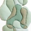 Sloped in Dusk | Wall Sculpture in Wall Hangings by Sienna Martz. Item composed of fabric in boho or contemporary style