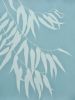 Silver Eucalyptus Diptych: two 24 x 18" gray cyanotypes | Photography by Christine So. Item made of paper compatible with boho and contemporary style