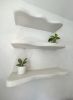 Floating Plaster Shelves | Shelving in Storage by Mahina Studio Arts. Item composed of wood compatible with boho and coastal style