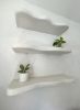 Floating Plaster Shelves | Shelving in Storage by Mahina Studio Arts. Item composed of wood compatible with boho and coastal style