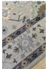 Subtle oushak handknotted rug | Rugs by Shaheran Ansari. Item made of cotton compatible with boho and contemporary style