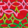 Red, Green, and Pink! | Oil And Acrylic Painting in Paintings by Margaret Lanzetta. Item made of canvas & synthetic