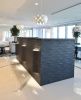 Fondo Three-dimensional Wall Cladding | Tiles by Lithos Design | Aurora Place in Sydney. Item composed of marble