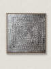 Silver Wall Art -«Silver Scales» | Oil And Acrylic Painting in Paintings by Berezart. Item composed of canvas in minimalism or mid century modern style