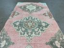 Vintage Turkish Rug Runner | 2.9 x 10.9 | Area Rug in Rugs by Wool and Rug. Item composed of wool compatible with boho and eclectic & maximalism style