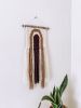 Handmade Rainbow Inspired Woven Wall Hanging Decor | Macrame Wall Hanging in Wall Hangings by Hippie & Fringe. Item composed of cotton and fiber in boho or art deco style
