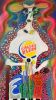 Space is the place | Oil And Acrylic Painting in Paintings by Lulu Bella Art. Item composed of canvas and synthetic