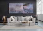 Moonstorm/English Rose | Oil And Acrylic Painting in Paintings by Anna Jaap Studio. Item composed of canvas