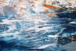 Seascape | Oil And Acrylic Painting in Paintings by Simona Gocan. Item composed of canvas in contemporary style