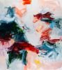 The Color of Sky, Abstract Painting by Michael Rich | Oil And Acrylic Painting in Paintings by Michael Rich. Item composed of canvas in mid century modern or contemporary style