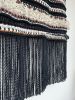 Macraweave Wall Hanging - "Alloy" | Macrame Wall Hanging in Wall Hangings by Loop Macrame Studio by Savanna Barker. Item composed of cotton and leather in mid century modern or contemporary style