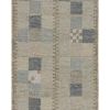 Rug & Kilim’s Scandinavian Runner with Gray and Blue | Area Rug in Rugs by Rug and Kilim