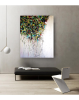 'Tree Falling' | Paintings by Christina Twomey Art + Design. Item made of canvas