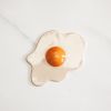 Sunny Side Up Egg Wall Hanging | Ornament in Decorative Objects by Melike Carr. Item made of ceramic works with eclectic & maximalism & mediterranean style