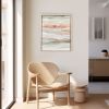 Morning Light - 20"H x 16"W Framed Original on Canvas | Mixed Media by Lara Eckerman. Item composed of canvas in minimalism or contemporary style