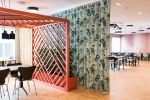 Art curtain - custom made | Curtains & Drapes by Plesner Patterns | Fremtind Forsikring AS in Sentrum. Item made of fabric