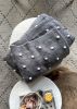 Popcorn Knit Merino Wool Throw Blanket by TerraKlay | Linens & Bedding by TerraKlay. Item made of fiber works with contemporary & country & farmhouse style
