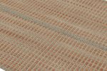 Rug & Kilim's Accent Kilim, Beige-Orange Textural Stripes | Area Rug in Rugs by Rug and Kilim