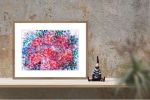 Garden of joy | Oil And Acrylic Painting in Paintings by Elena Parau. Item composed of canvas in boho or contemporary style